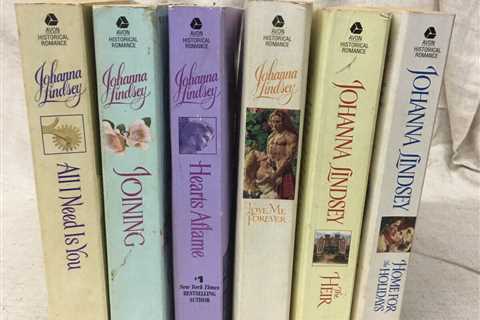 Best Selling Author Johanna Lindsey Book Lot of 6 Romance