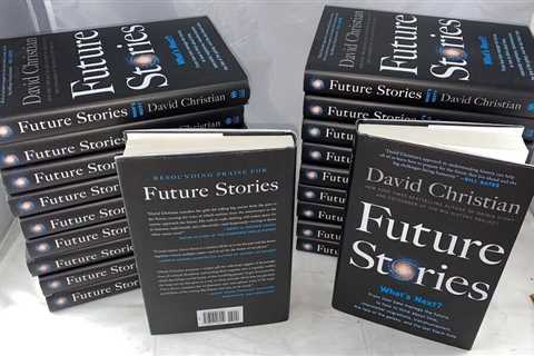 NEW David Christian FUTURE STORIES What's Next? NYT Best Selling Author FUN INFO