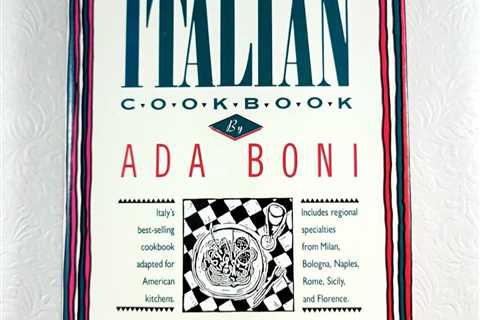 Talisman Italian Cookbook Ada Boni 1978 Italy's Best-Selling Cookbook