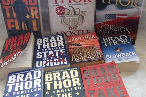 10 BRAD THOR BEST-SELLING NOVELS THRILLERS CRIME ADVENTURE