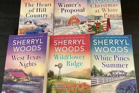 Sherryl Woods Lot of 6 Best Selling Various Novels Paperback