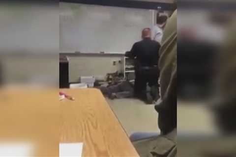 Castleberry school district officials investigate video of officer shoving student