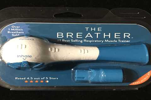 The Breather: # 1 Best Selling Respiratory Muscle Trainer Device: 4.5 Stars-NEW