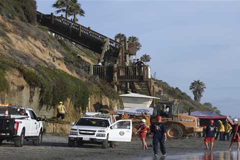 Three family members killed in California cliff collapse