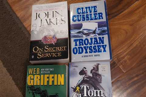 4 New York Times Best Selling Author War Author Book Lot