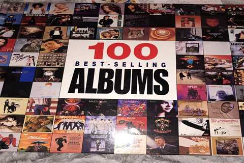 100 Best Selling Albums Hardcover Book Barnes and Noble 12 x 12