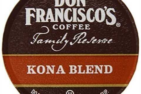 Don Francisco Single Serve Coffee KONA Blend 24 K-Cups Pod BEST SELL BY DEC 2022