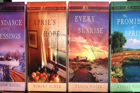 (4) CHRISTIAN FICTION  NOVELS by 4 Best Selling Authors  Like New Good Condition