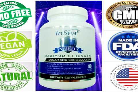 INHIBITZ: #1 Best selling keto  sugar & carb blocker.  With InSea2 & L-arabinose