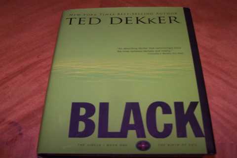 NYT Best-Selling Author TED DEKkER-Black-The Circle/Book 1-The Birth of Evil