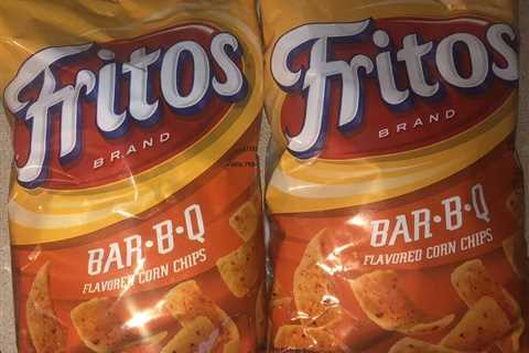 2 Bags New Fritos Bar-B-Q Flavored Corn Chips 9.25 Oz BBQ Best Sell By 4-25-23