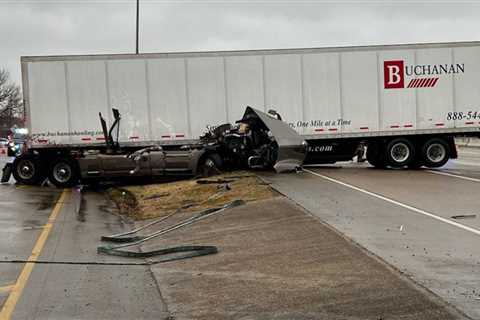 DFW road conditions: Sleet, ice cause several major crashes