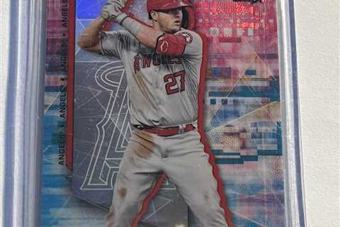 2021 Bowmans Best Mike Trout #1 Refractor Priced To Sell $30.00