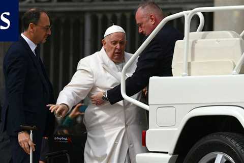 Pope taken to hospital for respiratory infection – •