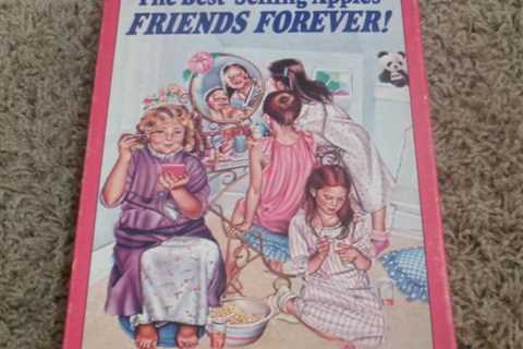 #23- 571 4 1984 New Vintage Scholastic Best Selling Apples Friends Forever Books