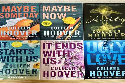 Colleen Hoover Lot of 6 Paperback Best-selling Books NEW