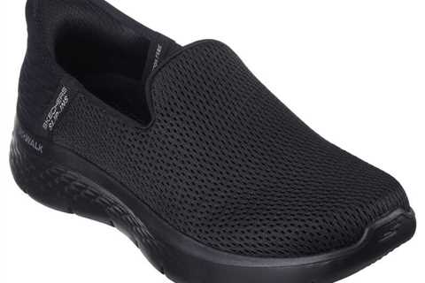 Best sell Women's Shoes SKECHERS Performance Go Walk Flex Slip -Ins , Black