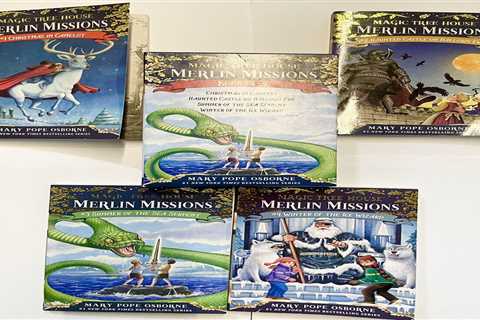 Magic Tree House 4-Book Merlin Missions 1-4 Best-selling Box Set-Chapter Fiction