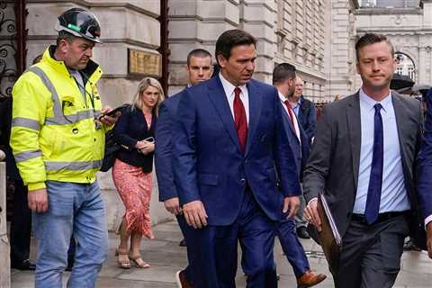 US Presidential candidate Ron DeSantis meets Secretary of State on visit to UK