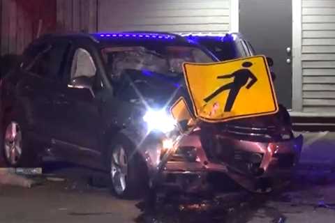 Three car crashes occurred early Saturday morning in Houston