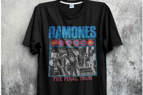 Best Selling Ramones 1996 Punk Rock Final Heavy  Tshirt