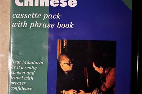 Mandarin Chinese cassette Pack With Best Selling Phrase Book 🐒