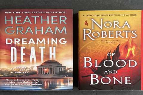 2 Best Selling Thrillers Nora Roberts Of Blood And Bone Heather Graham Dreaming