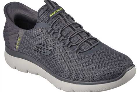 Best Sell Skechers Men's Hands Free Slip-ins Shoes Summits - High Range CHARCOAL