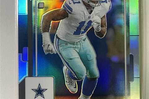 2022 Donruss Optic-Micah Parsons-Silver Holo Prizm-No.56-Dallas Cowboys