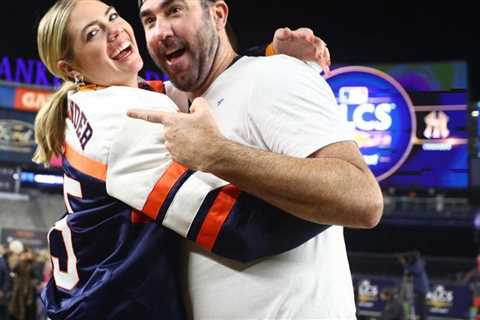 Kate Upton’s hilarious ‘salute’ reminds fans why she and Justin Verlander are 100-percent ready for New York