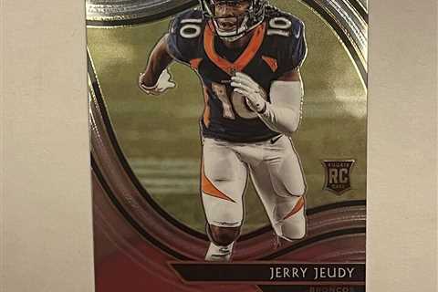 2020 Select Jerry Jeudy Field Level Rookie RC #356 Broncos 🔥