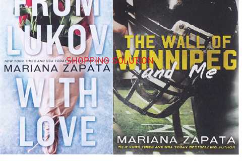 BEST SELLING BOOK OF MARIANA ZAPATA(The Wall of Winnipeg & Me+FROM LUKOV WITH..