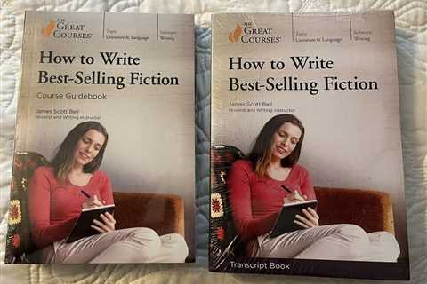 NEW Great Courses - How to Write Best-Selling Fiction