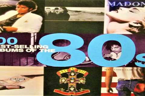 100 Best Selling Albums of the 80's, NEW Hardcover Sales, Tracks ,Awards History