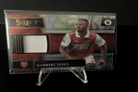 2023 Select Premier League Gabriel Jesus Silver Patch Arsenal