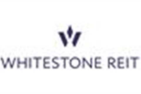 Whitestone REIT Adds Lake Woodlands Crossing to its Houston