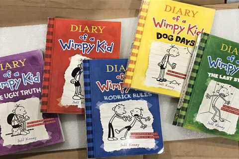 Diary of a Wimpy Kid Collection Five Best-Selling Books 1-5 Jeff Kinney kids