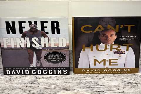 Never Finished and Can’t Hurt Me- Best Selling 2  Book Set By David Goggins