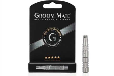 Best Selling Groom Mate Nose & Ear Hair Trimmer Lifetime Guarantee - Stainless