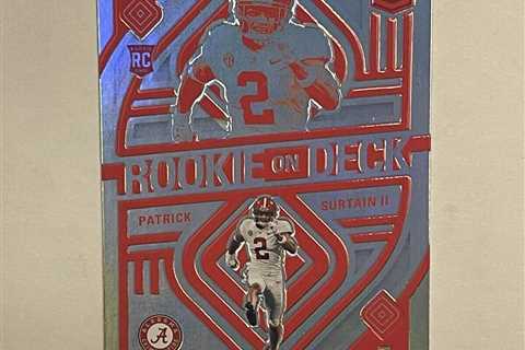 2021 Panini Donruss Elite Patrick Surtain II Rookie on Deck RC #RD17 Broncos 🔥