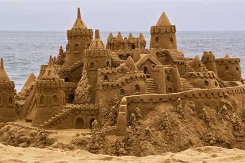 How do sandcastles stay together?