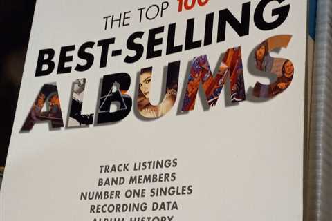 The Top 100 Best Selling Albums Book New nos Record Prints Vinyl 70s