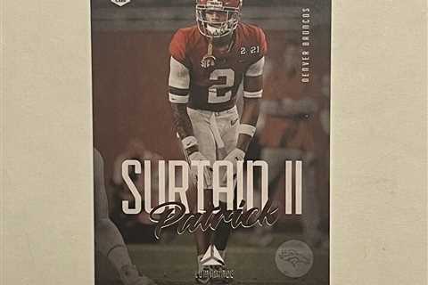 2021 LUMINANCE FOOTBALL PATRICK SURTAIN II RC  #172 BRONCOS 🔥 L1