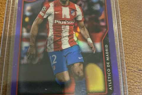 2022 Topps Merlin RENAN LODI Purple /15 Athletico Madrid