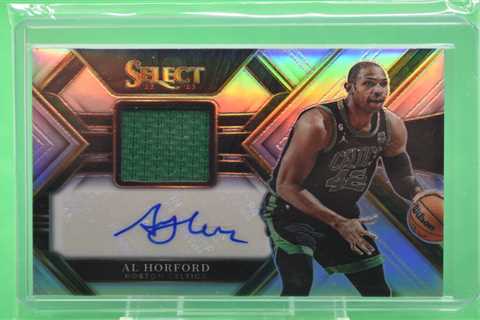 2022-23 SELECT AL HORFORD PATCH AUTO SILVER #D 154/199 BOSTON CELTICS FRESH