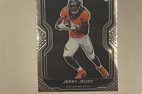 Jerry Jeudy 2020 Panini Chronicles Prizm Black RC #PB-12 Denver Broncos 🔥 L2