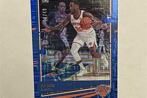 2020-21 Panini Donruss Basketball Choice Julius Randle Blue /49 Knicks #40