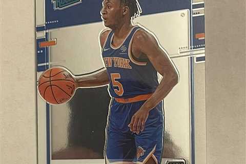 2020-21 Donruss Optic Immanuel Quickley RATED ROOKIE RC #175 New York Knicks L3