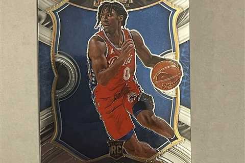 2020-21 Select Tyrese Maxey Concourse Hobby Base RC #81 Philadelphia 76ers L2