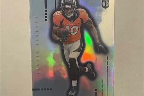 2020 PANINI CHRONICLES DYNAGON JERRY JEUDY SILVER PRIZM RC D-12 Broncos 🔥 L1